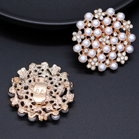 Clips de chaussures pour chaussures de mariage, formes géométriques rondes, rectangulaires, perles, cristal, strass