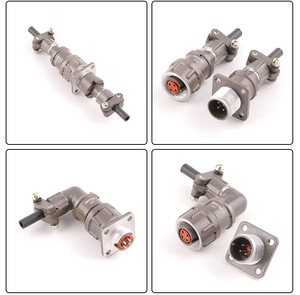 2PM loạt 2pm14/2pm18/2pm22/2pm24 nhiệt độ cao chân không niêm phong kín hàng không Thông tư nối - Product Image 3