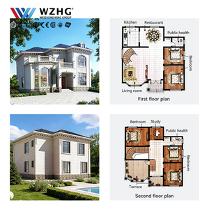 Villa Prefabricada a Prueba de Termitas, Tamaño Personalizable para Vivienda Pequeña, en Venta, con Certificación CE - Product Image 4