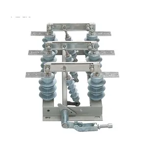 Isolateur de déconnexion triphasé haute tension GN19 d'intérieur avec interrupteur de terre