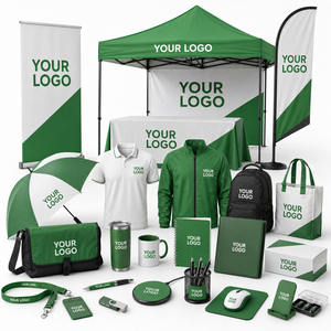Outdoor Promotion Advertising Tent Custom Logo Canopy With Umbrella Apparel Drinkware And Swag Giveaway Items - Product Image 3