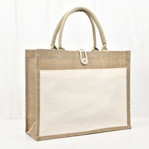 جودة عالية أزياء مضادة للماء أسود طبيعي أصفر بورلاب الكتان - Product Image 6