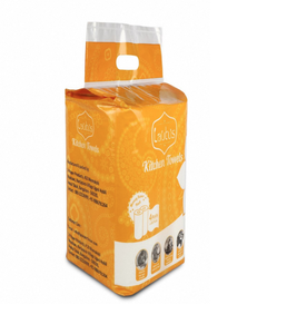 Serviette de cuisine multi-usages 4 en 1, douce, absorbante, durable et hygiénique, idéale pour essuyer les déversements, sécher les ustensiles, nettoyer les surfaces - Product Image 2