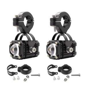Mini Luces de Conducción para Motocicleta con Interruptor Integrado, Luces Estroboscópicas LED Externas de Alta Intensidad - Product Image 4