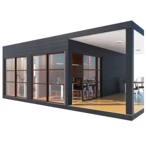 Fábrica personalizada moderna tutaj padrão brasileiro contêiner profissional modular casas 24 metros quadrados casas de design agradáveis