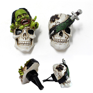 Clip Aromatizante <span class=keywords><strong>para</strong></span> Ventilación de <span class=keywords><strong>Coche</strong></span> con Diseño de Calavera de Zombi de Resina, Set de Regalo <span class=keywords><strong>para</strong></span> Halloween, Decoración Interior de <span class=keywords><strong>Coche</strong></span> - Product Image 5