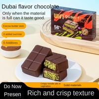 Biscuits croustillants au chocolat inspirés de Dubaï – Beurre de cacao premium – Snack gourmet en gros pour cafés et cadeaux