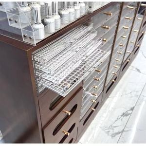 Solid Wood Vintage Nail Art Display <b>Cabinet</b>, Nail Polish <b>Storage</b> <b>Cabinet</b>, and Nail Polish <b>Storage</b> <b>Cabinet</b> - Product Image 6