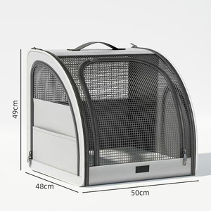 Hafif hava serin kedi organizatör taşınabilir evcil hayvan taşıyıcı araba ön koltuk gövde için kolay kurulum oturma Pet mobilya baskı - Product Image 3