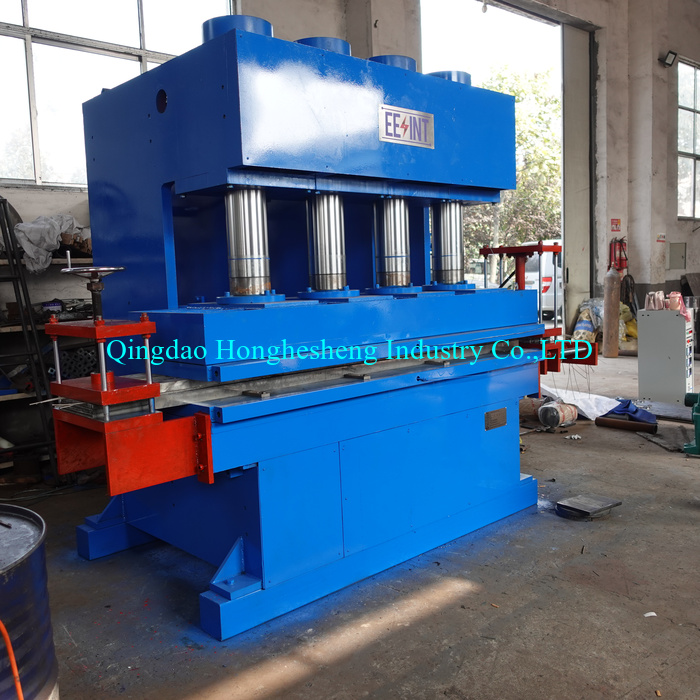 400Ton C type Conveying rubber block crawler vulcanizing machine