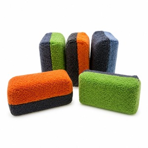 <span class=keywords><strong>Spugna</strong></span> Applicatore in Microfibra per Detailing <span class=keywords><strong>Auto</strong></span> e Rivestimento Ceramico con Colore Personalizzato e Barriera in Plastica per Ridurre lo Spreco di Prodotto - Product Image 6