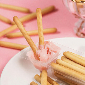 Vendita calda di snack Casual Pastey biscotti bastone con crema di cioccolato salsa per tuffo dolce tipo di cioccolato - Product Image 6