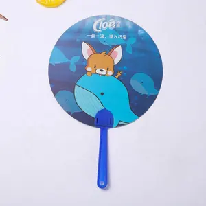 Promotional Custom Decorative Plastic Hand Fan