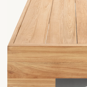 <span class=keywords><strong>UBUD</strong></span> Mobilier moderne de haute qualité Mobilier d'extérieur en teck Table basse de jardin Table basse de luxe Petite table carrée en bois massif - Product Image 2