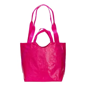 Sac de courses en polypropylène à double poignée, merchandising personnalisé - Product Image 2