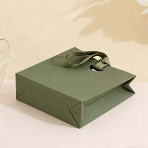 Bolsas de Papel de Arte Premium con Asas de Cinta Personalizadas, Empaque de Lujo para Joyería, Cosméticos y Ropa - Product Image 2