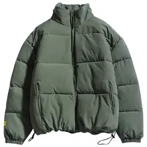 Модная стильная мужская теплая водонепроницаемая куртка-пуховик на заказ, оптовая продажа, зимняя уличная одежда, стеганая куртка