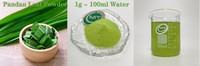 Catégorie comestible de poudre naturelle d'extrait de Pandan pour la boisson de cuisson assaisonnant l'OEM/ODM disponible