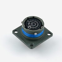 Connecteur d'aviation circulaire à montage sur panneau électrique série II TT 38999 OEM/ODM 22 broches D38999 J599 – Fabricant