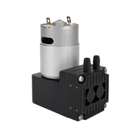 Pompe à vide miniature silencieuse intelligente Hckg Fluid 12V à moteur à balais, pompe à diaphragme micro sans huile, OEM basse pression, armarium