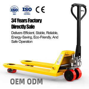 Xe tải Pallet điện với pin ổ đĩa động cơ bánh xe 1.5 2 tấn Pallet Trailer nâng cao quý nâng di động đi bộ Pallet jack - Product Image 2