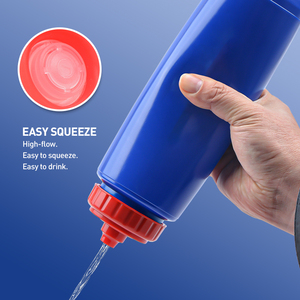 Bouteille d'eau pliable sans BPA avec logo personnalisé, tasse compressible de qualité alimentaire, <span class=keywords><strong>pour</strong></span> vélo, sports actifs, cyclisme - Product Image 2