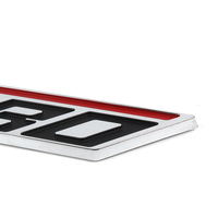 Fabrication d'emblèmes de voiture en plastique chromé avec logo personnalisé, emblèmes automobiles, badges de voiture avec colle 3M au dos pour la décoration de voiture