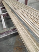 Moulure de marbre naturel personnalisable pour les plinthes de porte de fenêtre de villa OEM & ODM usine de pierre de bordure de marbre moulures en gros