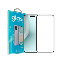 Accessoires pour téléphones mobiles 2.5D Silk Screen Printing Protecteur d'écran en verre trempé 2 Packs pour IPhone16 15 14 12 13 Pro Max Plus