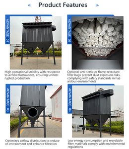 เครื่องกรองฝุ่นแบบถุงพัลส์ สำหรับงานเครื่องจักร งานหล่อโลหะ - Product Image 6