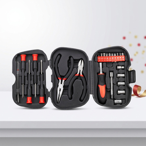 24pcs Hot Sale Promotion Gift Hand Home DIY Repairing <b>Tools</b> Set with Plastic <b>Tool</b> Kit Mini Pliers Screwdrivers <b>Tool</b> Kit - Product Image 4