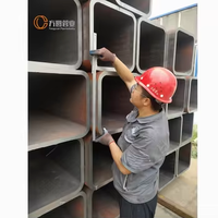 Tube carré et rectangulaire en acier au carbone de qualité marine SHS RHS, fabricant de tubes en acier pour la construction navale, vente en gros