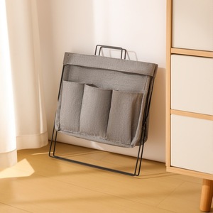 Clothing Organizer Storage Basket Linen Rectangle Standing Type For Living Room Toys Remote Controls Small Items Eco Friendly - Product Image 4