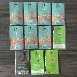 Ever Rock CN;GUA Wholesale Soft PVC Keychains Football Team Soccer Ball <b>Key</b> <b>RIng</b> for Football Fans Rubber Club Zinc Alloy - Product Image 6