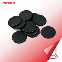 Le plus petit Dia 15mm 13.56mhz Textile Silicone PPS petit bouton NFC lavable RFID étiquette de blanchisserie