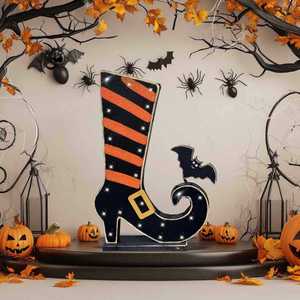 Nueva Calabaza de Madera Grande para Halloween, Decoración para Fiestas en Interiores y Exteriores, Precio de Fábrica, Decoraciones para Fiestas de Halloween - Product Image 2