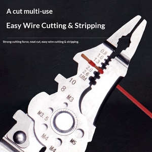 CE certification 21-in-one <b>wire</b> <b>stripper</b> electrician special stainless steel <b>wire</b> stripping <b>tool</b> multi-function <b>wire</b> <b>stripper</b> - Product Image 2
