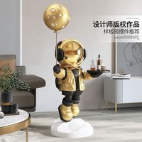 Astronaute Statue Figure Sculpture Astronaute Veilleuse Atterrissage Ornement 110 Cm Astronaute Sculpture Pour La Maison Décorations