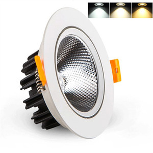 ไฟ LED ฝังฝ้าเพดานทรงกลม สีดำ อะลูมิเนียม 4100K แสงเดย์ไลท์ AC 220V ไฟดาวน์ไลท์ในอาคาร IP20 รับประกัน 3 ปี CRI90 ปรับความสว่างได้ - Product Image 5