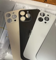 Coque arrière en verre à grande ouverture pour iPhone 16 Series – Remplacement de vitre arrière pour pièces d'iPhone et étuis de téléphone portable