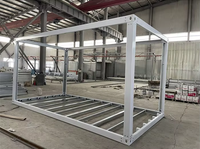 DYCE Maisons Conteneurs Préfabriquées Détachables de Chine de 10 Pieds et 20 Pieds, Structures en Acier pour Conteneurs Maritimes Flat Pack Préfabriqués