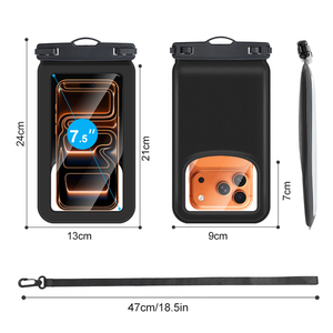 Funda Impermeable para Teléfono Celular con Logotipo Personalizado, Funda Flotante para Teléfono IPX8 de PVC para Deportes Acuáticos - Product Image 2