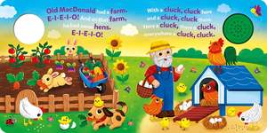 Custom Farm Song Book <span class=keywords><strong>1</strong></span>-Button Board Book con sonido para bebés <span class=keywords><strong>1</strong></span> <span class=keywords><strong>y</strong></span> más Aprendizaje temprano Sing-Along Book - Product Image 5
