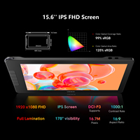 Tablette graphique VEIKK VK1600 15,6 pouces, tablette graphique pour la conception 3D, l'animation, l'affichage avec écran