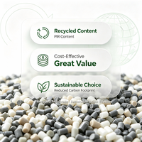 Granulés de PA6 recyclé, granulés de nylon 6, plastique d'ingénierie durable pour usages généraux et pièces automobiles