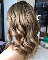 Pelucas de Cabello Humano Virgen Europeo con Doble Trama, Color Rubio Ceniza, Ondulado, Cutícula Alineada, HD, Encaje Completo