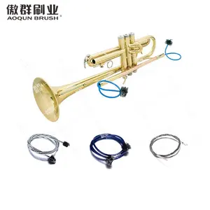 Sousaphone-brocha de instrumentos de latón, instrumento de Tuba reutilizable