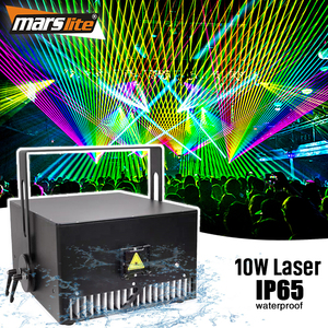 IP65 10 w 30w RVB Étanche <span class=keywords><strong>Laser</strong></span> Lumière Ciel <span class=keywords><strong>Laser</strong></span> Spectacle ILDA Système DJ Équipement Animation Projecteur 10 Watt Lumière <span class=keywords><strong>Laser</strong></span> Extérieure - Product Image 1
