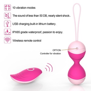 ลูกบอลเคเกลควบคุมระยะไกล <span class=keywords><strong>Saxy</strong></span> Toys ปี 2024 10 รูปแบบการสั่นสะเทือนสำหรับการเสริมสร้างกล้ามเนื้ออุ้งเชิงกราน - Product Image 3