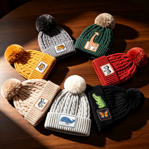 <span class=keywords><strong>Gorro</strong></span> de Invierno Tejido con Forro de Hilo Grueso y Logotipo Personalizado, <span class=keywords><strong>Gorro</strong></span> de Punto Cálido y Elástico <span class=keywords><strong>para</strong></span> Nieve, Esquí y Actividades al Aire Libre <span class=keywords><strong>para</strong></span> Mujer, con Pompón de Peluche - Product Image 3
